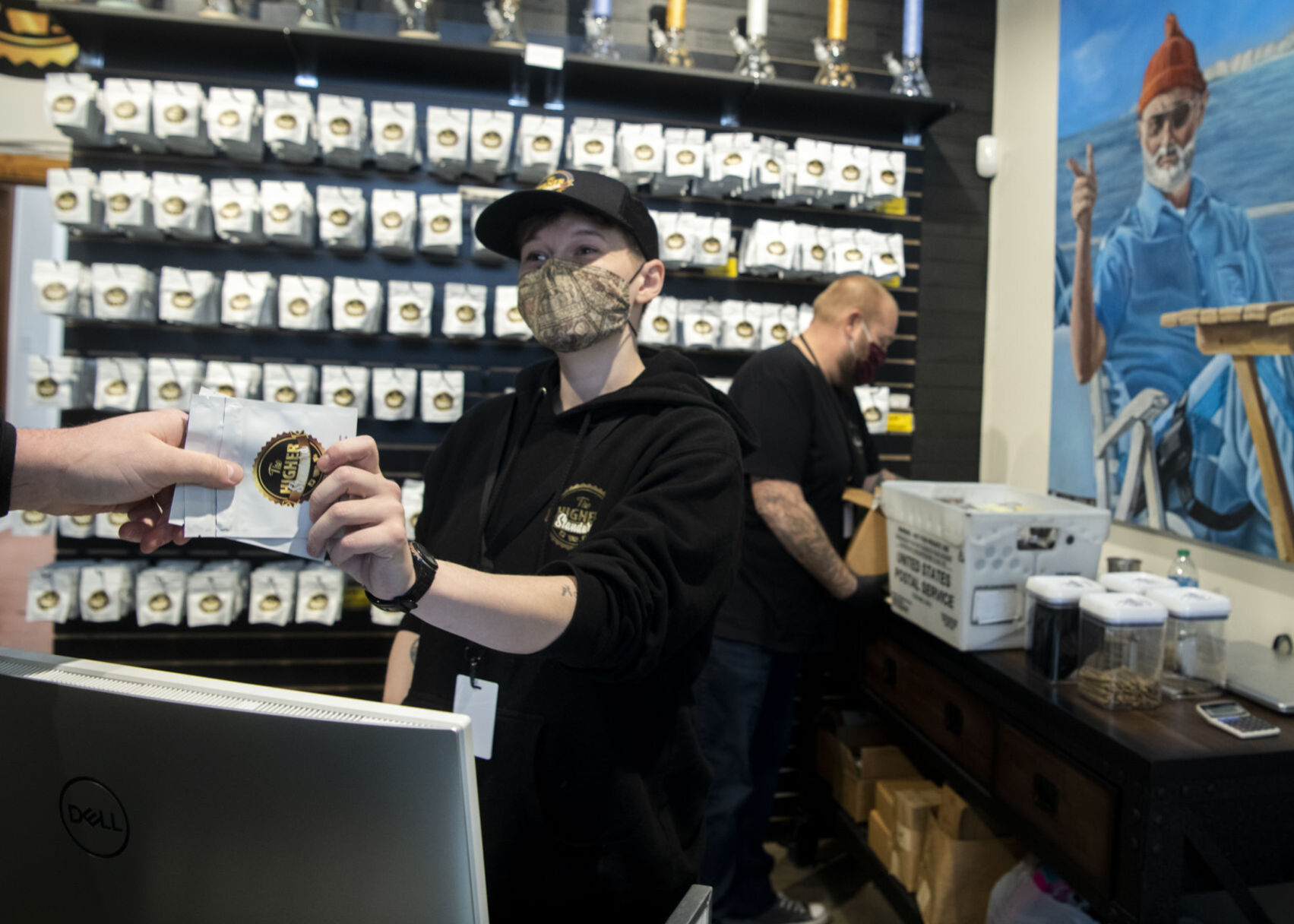 Matty Coen, a budtender at The Higher Standard